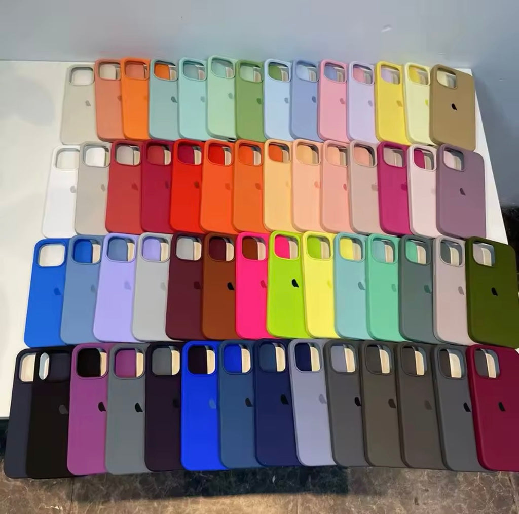 Fundas de silicona originales para iPhone