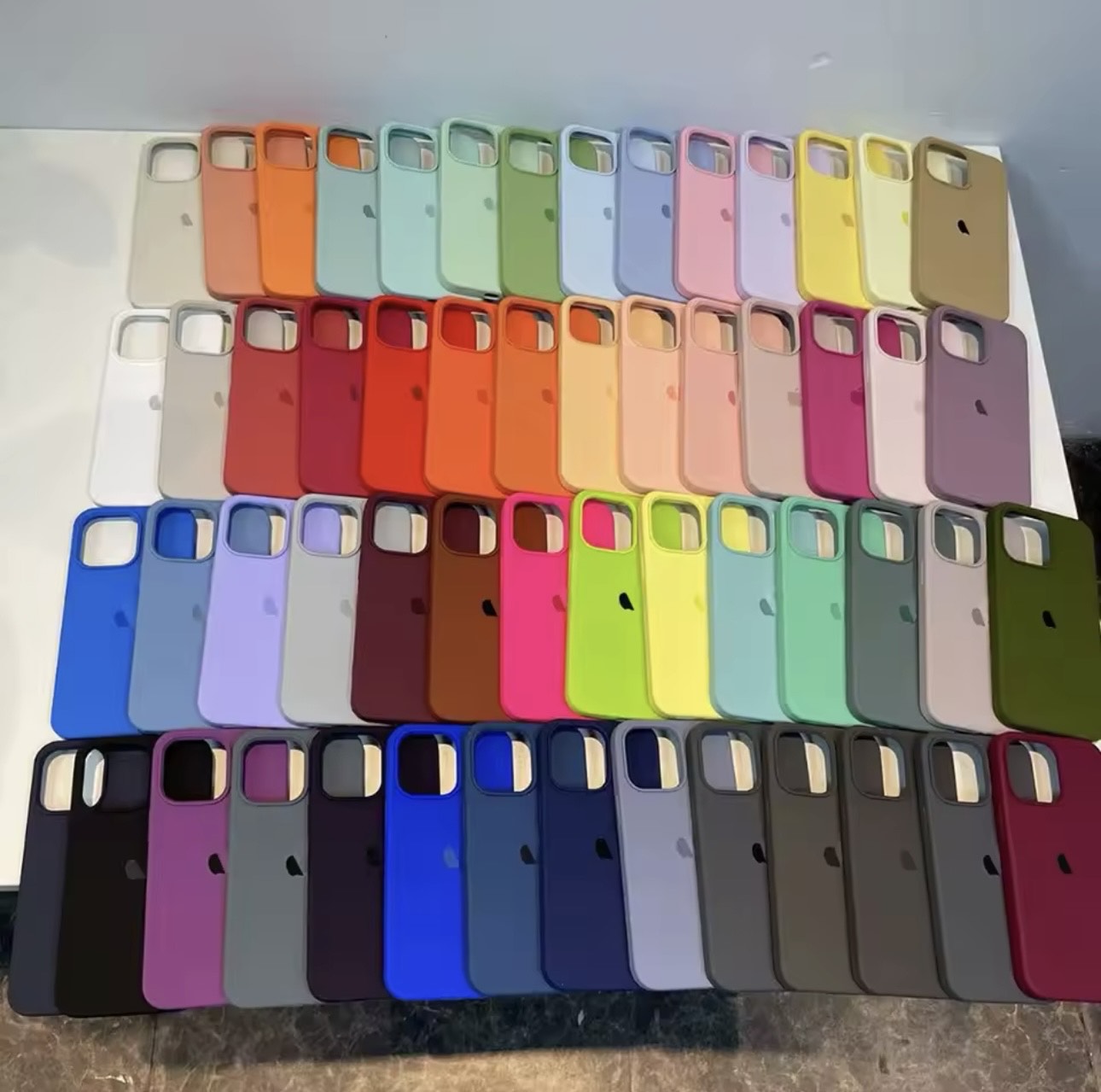 Fundas de silicona originales para iPhone